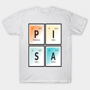 Elements of Pisa City T-Shirt